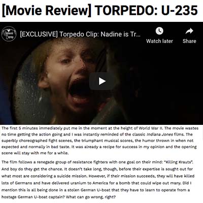 [Movie Review] TORPEDO: U-235
